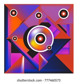 Trendy curvy geometric memphis elements colorful design. Retro 90’s style texture, pattern and elements. Modern abstract culture background design and cover template.