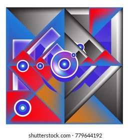 Trendy curvy geometric memphis elements colorful design. Retro 90’s style texture, pattern and elements. Modern abstract culture background design and cover template.