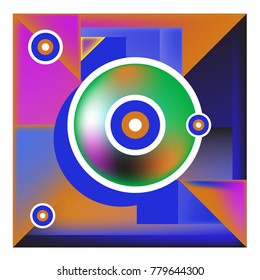 Trendy curvy geometric memphis elements colorful design. Retro 90’s style texture, pattern and elements. Modern abstract culture background design and cover template.