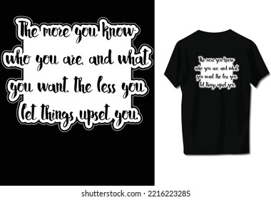 Trendy and custom minimalist typography t-shirt design.
