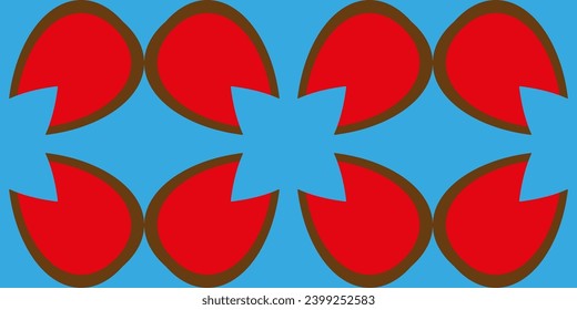  trendy design with basic shapes. Modern abstract  backdrop