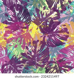 Trendy design for fabric, textile print, wrapping paper.  Minimal print background. Trendy vector in scandinavian style.