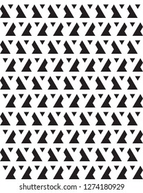 Trendy design with geometric shapes. Seamless  monochrome   patterns. Design for packaging, print, covers, cards, wrapping, fabric, paper, interior etc