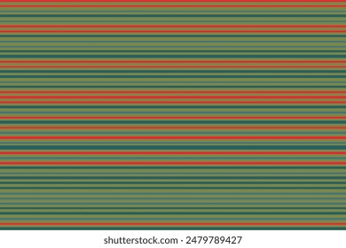 Trendy design horizontal stripe vector seamless background. Thin lines texture summer pattern. Textile print vibrant design. Stripes wrapping paper.