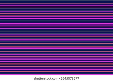 Trendy design horizontal stripe vector seamless background. Straight lines texture creative pattern. Textile print retro design. Stripes wrapping paper. Carpet print.