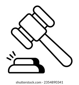 Icono de diseño de moda de la subasta