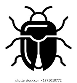 A trendy design icon of bug, editable vector