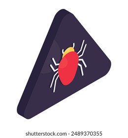 Icono de diseño de moda de insecto aislado sobre fondo blanco