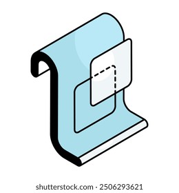 Trendy design icon of document 