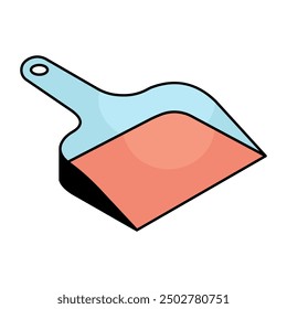 Un icono de diseño de moda de recogedor