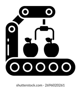 Icono de diseño de moda de recolección de frutas 