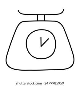 Un icono de diseño de moda de escala de cocina

