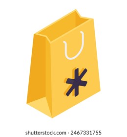 Trendy design icon of medical shopping