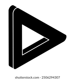 Trendy design icon of rectangular scale 