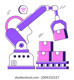 Icono de diseño de moda de selección de robots 

