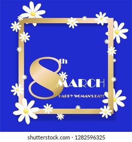 Trendy Design Page Template with square paper frame