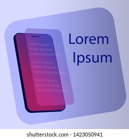 Trendy design technology concept for advertisement banners, covers, brochures, flyers, presentations. Vector illustration.