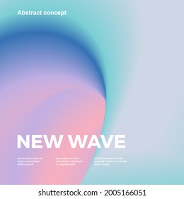 Trendy design template with fluid and liquid shapes. Abstract gradient backgrounds with pastel colours. Applicable for covers, websites, flyers, presentations, banners. Vector illustration. Eps10