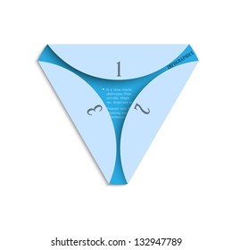 Trendy Design template for infographics. Vector EPS10
