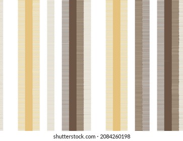 Trendy Design Vector Abstract Autumn Stripes Beige Color Block Geometric Background, Vector Seamless Pattern. Modern Stylish Texture.