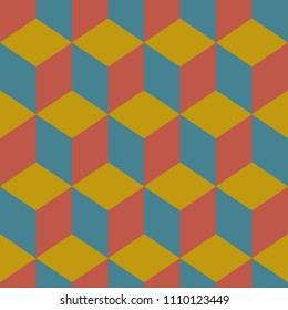 Trendy design vector abstract color block geometric background