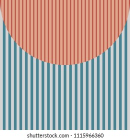 Trendy design vector abstract color block geometric background