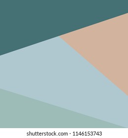 Trendy Design Vector Abstract Color Block Geometric Background