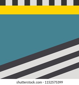 Trendy design vector abstract color block geometric background