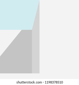 Trendy design vector abstract color block geometric background
