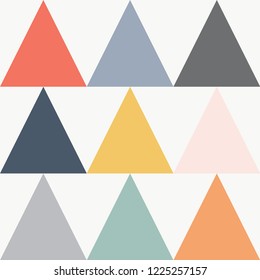 Trendy design vector abstract color block geometric background