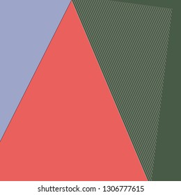 Trendy design vector abstract color block geometric background
