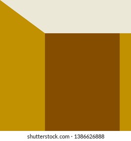 Trendy design vector abstract color block geometric background