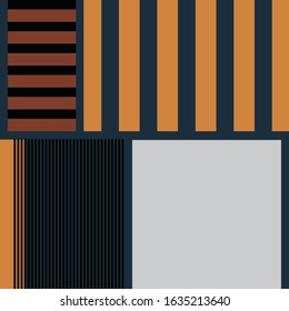 	
Trendy design vector abstract color block geometric background