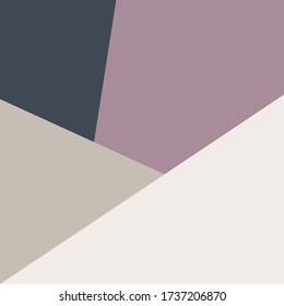 Trendy Design Vector Abstract Color Block Geometric Background