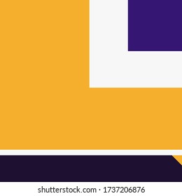 Trendy design vector abstract color block geometric background