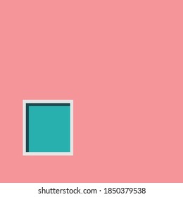 Trendy design vector abstract color block geometric background  