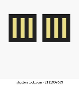 Trendy design vector abstract color block geometric background
