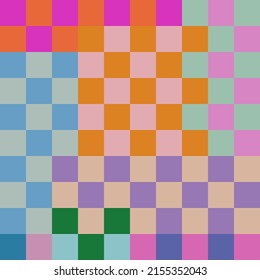 Trendy design vector abstract color block geometric background
