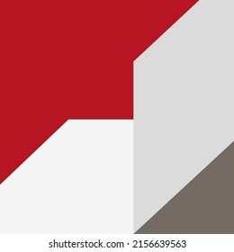 Trendy design, Vektorgrafik abstrakter, geometrischer Hintergrund von Farbblöcken