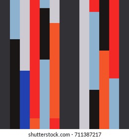 Trendy design vector abstract contrast color block geometric background