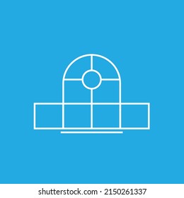 Symbol für ein trendiges Design-Fenster Vorlage