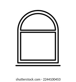 Trendy design window icon Template