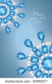 Trendy Diamond Snowflakes