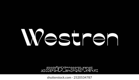 Trendy display typeface bold serif. Modern vintage alphabet collection. Uppercase, lowercase, stylish alternate typography. Vector illustration