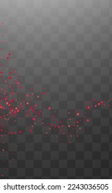 Fondo Transparente Del Vector Aislado Del Polvo De Moda. Tarjeta de Marcha Aniversario. Invitación Resumen De Punto Brillante. El Lujo Lujoso.
