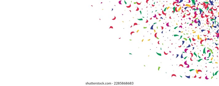 Trendy Dust Top Vector Transparent Panoramic Background. Spectacular Festival Shine Texture. Acid Sand Invitation Card. Saturated Rain Flying Invitation.