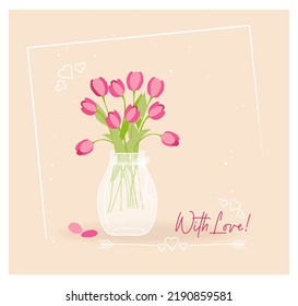 Trendy Easter, Summer floral square templates. Suitable for social media posts, mobile apps, cards, invitations, banners design and web internet ads. Vector illustration.