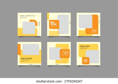Trendy editable geometric template for social networks stories and posts, Design backgrounds for social media.