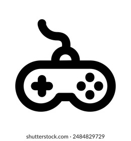 Trendy editable icon of gamepad in modern style