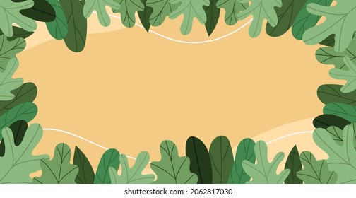 Trendy editable template for social media stories, postcard web template - Vector illustration